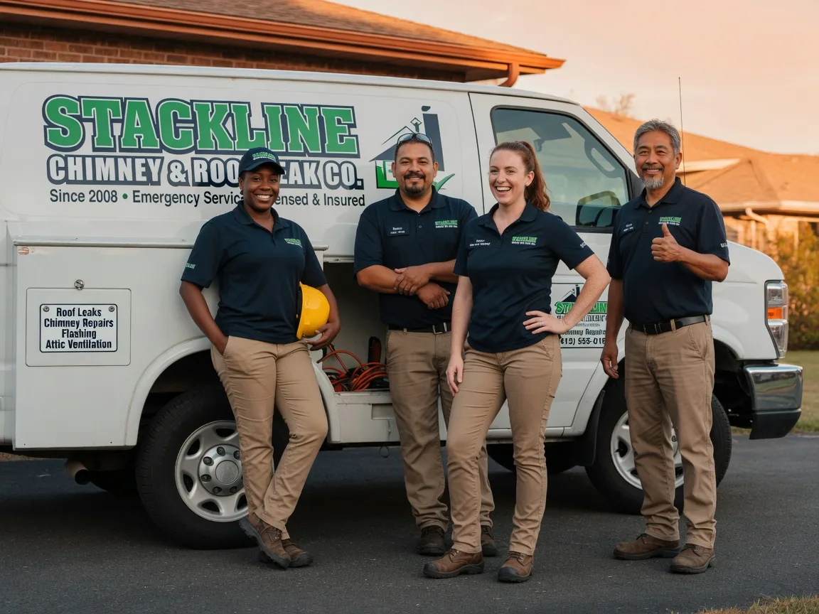 Chimney flashing repair company in Williston, VT